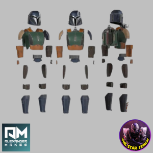 Mandalorian Covert Fem Armor