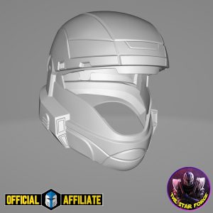 A-9 Helljumper Helmet - Raw 3D Print